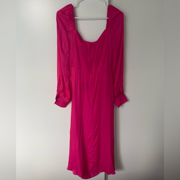 NWT FARM Rio Pink Cutout Maxi Dress - Picture 5 of 7